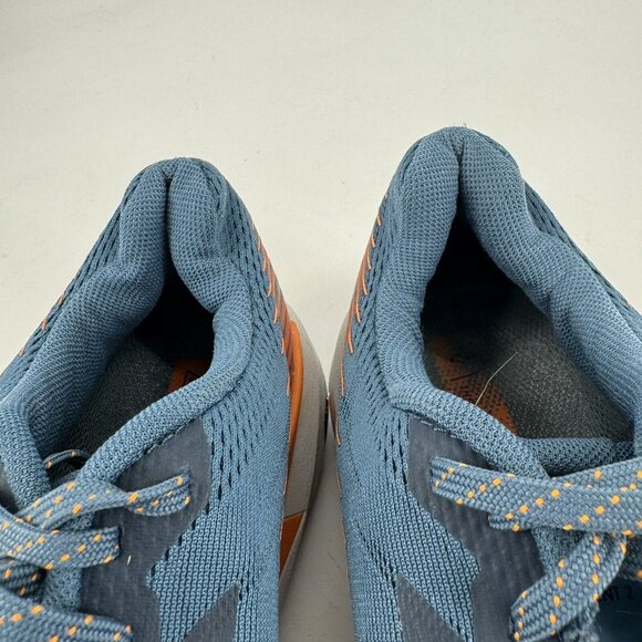 Hoka One One Shoes Mens 10.5 blue orange torrent 2 running sneakers walking - Picture 8 of 10